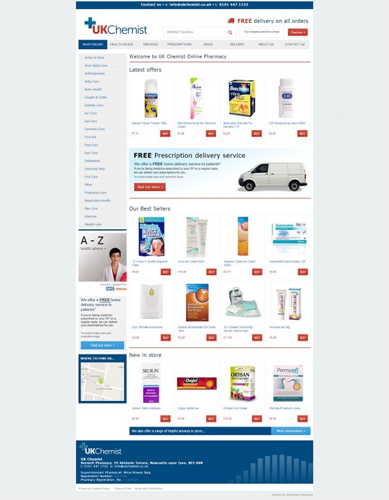 UK Chemist Online Pharmacy