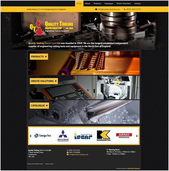 Quality Tooling Website 